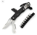 JAG|Traveler Multi-Tool Plier – 16-in-1 Stainless Steel Outdoor Camping & Survival Gear