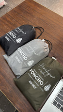 Himalayan Leopard Pack and Go Foldable Poncho | Ultra Light Series | 3000MM Water Repellent | Self Foldable | Unisex