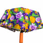 Jainsons Bloom X4 Umbrella | 2 Fold Umbrella | Silver Print | Flora 4