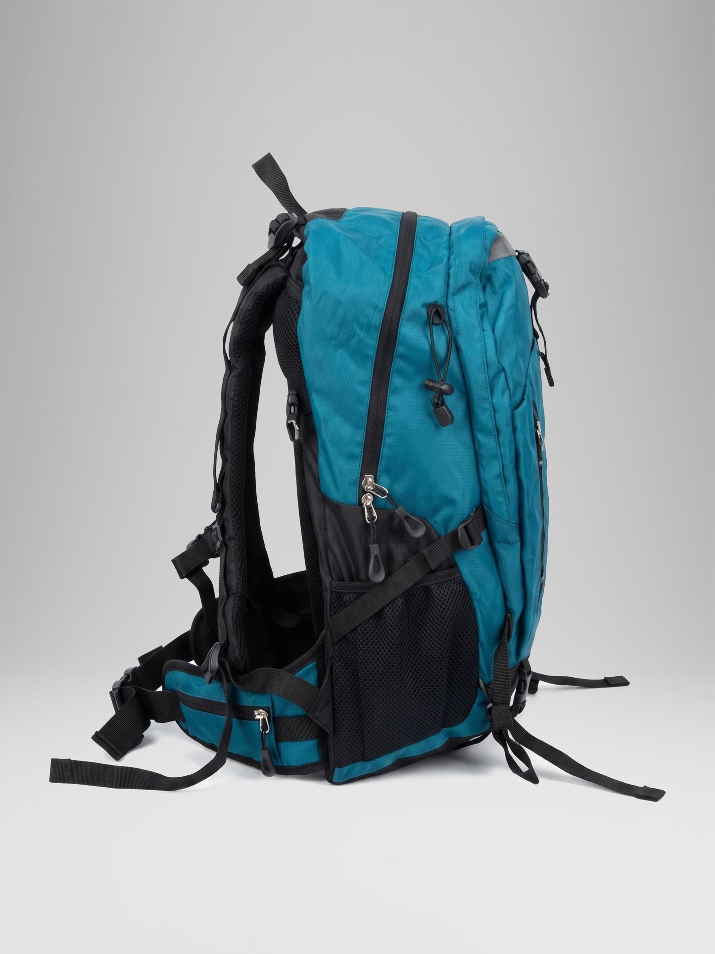 JAG Aranya 45L Alpine Backpack | Air Flow Back Support | Twin Aluminium Rods + Mesh | Glacier Blue