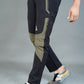 JAG Delta Convertible Trekking & Hiking Pants | Traveller Series | Quick-Dry | Unisex Design | 6 Pockets | Black Olive