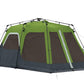 Coleman Fastpitch Instant Cabin 8 Person | 60-Second Fastpitch Setup | Weathertec System | 600 mm Water Column | Pre-Attached Poles