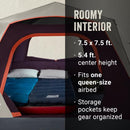 Coleman Skylodge™ 4-Person Instant Camping Waterproof Dome Tent I1 Minute Set Up with Fixed Pre-Attached Steel Poles