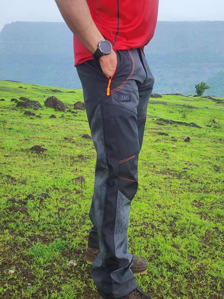 JAG Aqua Trek Pro Hiking & Trekking Waterproof Pant | Trekking Pant | Rain & Snow Proof