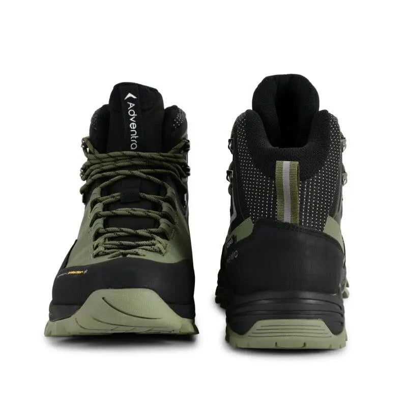 JAG Adventra Warm and Waterproof Hiking Boots - ET1101 Mountain Shoes | 3M Insulation | Hiking & Trekking | Uniform Green