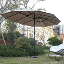 Triple Decker Luxury Centre Pole Umbrella | Patio Umbrella | Resort Umbrella