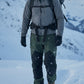JAG Mt. Kailash Series Trekking & Hiking Pants | Snow Proof | Fleece Inside | Unisex Design | Bonded Fleeced Fabric | Snow Trekking Pants | Triple Layered Fabric | Olive Black