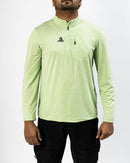JAG Summit Seeker Series Full Sleeves Tshirt | UPF 50+ Protection | Hiking Tshirt | Trekking Tshirt | Light Green