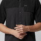 JAG Summit Seeker Hiking, Trekking & Travel Shirt | Ultra Light Parachute Fabric | Half Sleeves | Quick Dry | Asteriod