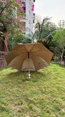 Jainsons Mono Silver 2 Fold Umbrella | Brown