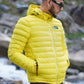 JAG Mt. Elbrus Quilted Snow Jacket | Minus 10 Jacket | Super Soft Nylon Fabric | Ultra Light Series | Sunny Yellow