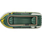 Intex Inflatable Air PVC Seahawk 4 Boat Set, Multi Color
