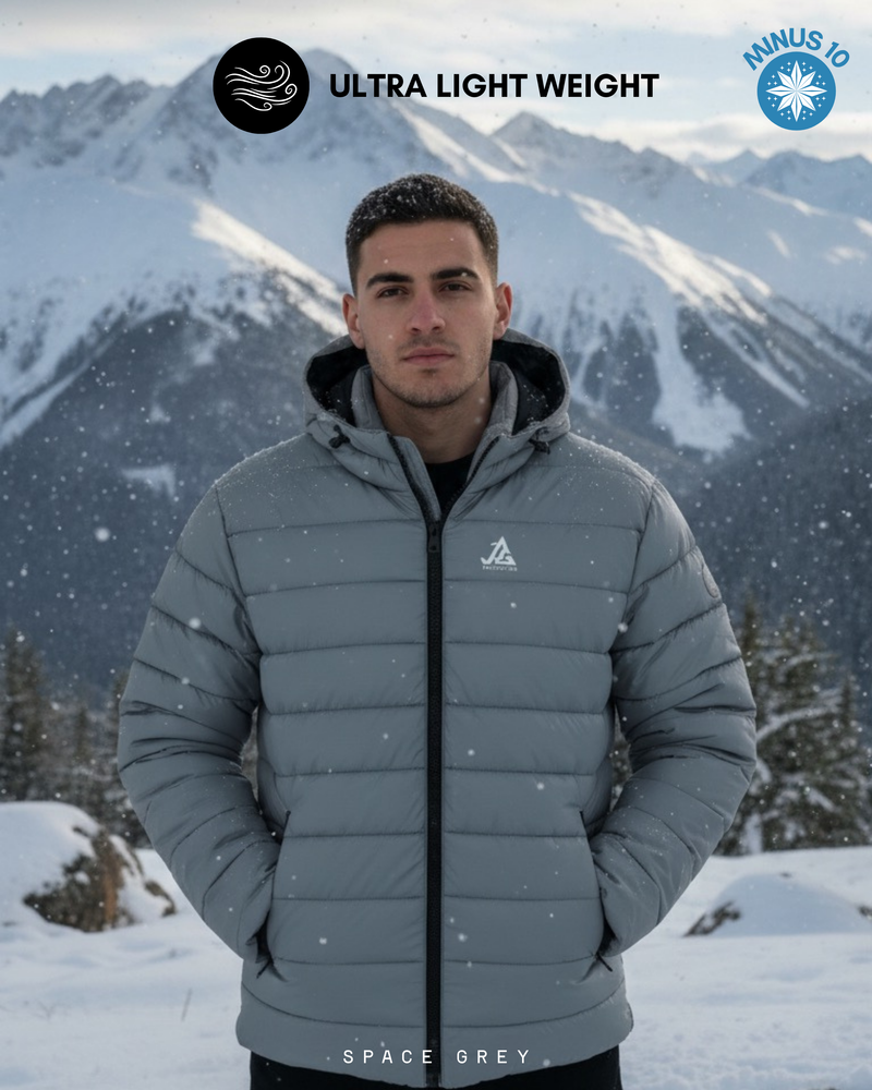JAG Shivalik Series Minus 10 Polyfill Jacket | Heavy Insulation | Synthetic Polyfill | Made For Extreme | Ultra Light Weight | Peak Performance Gear