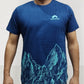 JAG 100% Premium Cotton Tshirt | Half Sleeves | Alps Mountains