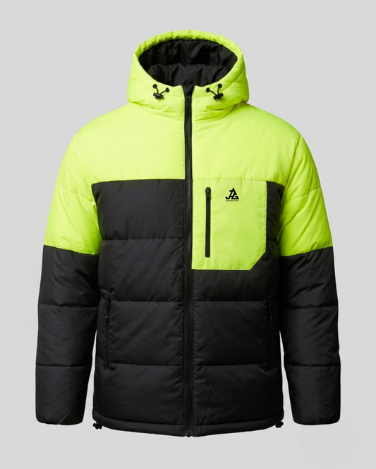 JAG Zanskar Series Ultra Light Minus 5 Quilted Jacket | Polyfill Jacket | Puffer Jacket | Minus 5 Comfort | Neon Slate