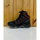 CTR RUB 50 Series High Ankle Hiking & Trekking Shoes | Black-Red | Water - Repellent | Unisex | Coasters Trekking Shoes