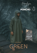 Himalayan Leopard Pack and Go Foldable Poncho | Ultra Light Series | 3000MM Water Repellent | Self Foldable | Unisex