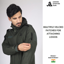 JAG Z+ Minus 5 TACTICAL PRO JACKET | 8 POCKETS | Tactical Snowproof Jacket | 11 Zippers | Winter Jacket | Army Green | Garud Edition Tactical Jacket