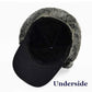SUPPLEX Winter Warm Hat with Detachable Mask Full Face Outdoor Windproof Hat Baseball Cap - Black