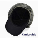 SUPPLEX Winter Warm Hat with Detachable Mask Full Face Outdoor Windproof Hat Baseball Cap - Black