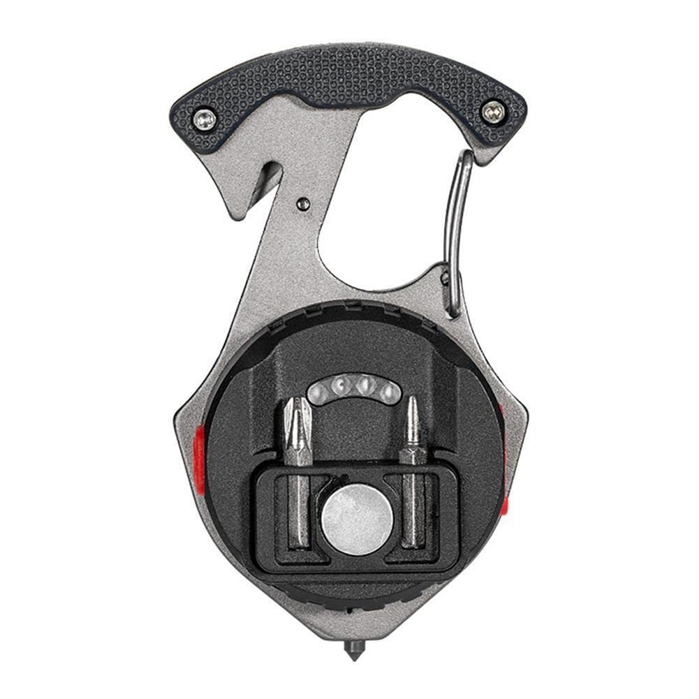 USB Rechargeable Long Range Keychain Emergency Torch Light with Lighter