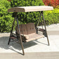 Luxury Swing for Adult 2 Seater Outdoor Garden Jhula with Canopy roof/Cushion & Cup Holder (Capacity : 270 kgs)