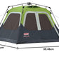 Coleman Fastpitch Instant Cabin 8 Person | 60-Second Fastpitch Setup | Weathertec System | 600 mm Water Column | Pre-Attached Poles
