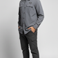 JAG Air - Wave Pro Travel Shirt | Hiking Shirt | Safari Shirt | Fully Stretchable | Full Sleeves Shirt | 2 Pocket Design | Deep Blue