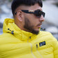 JAG Mt. Elbrus Quilted Snow Jacket | Minus 10 Jacket | Super Soft Nylon Fabric | Ultra Light Series | Sunny Yellow