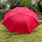 Jainsons Mono Silver 2 Fold Umbrella | Crimson Red