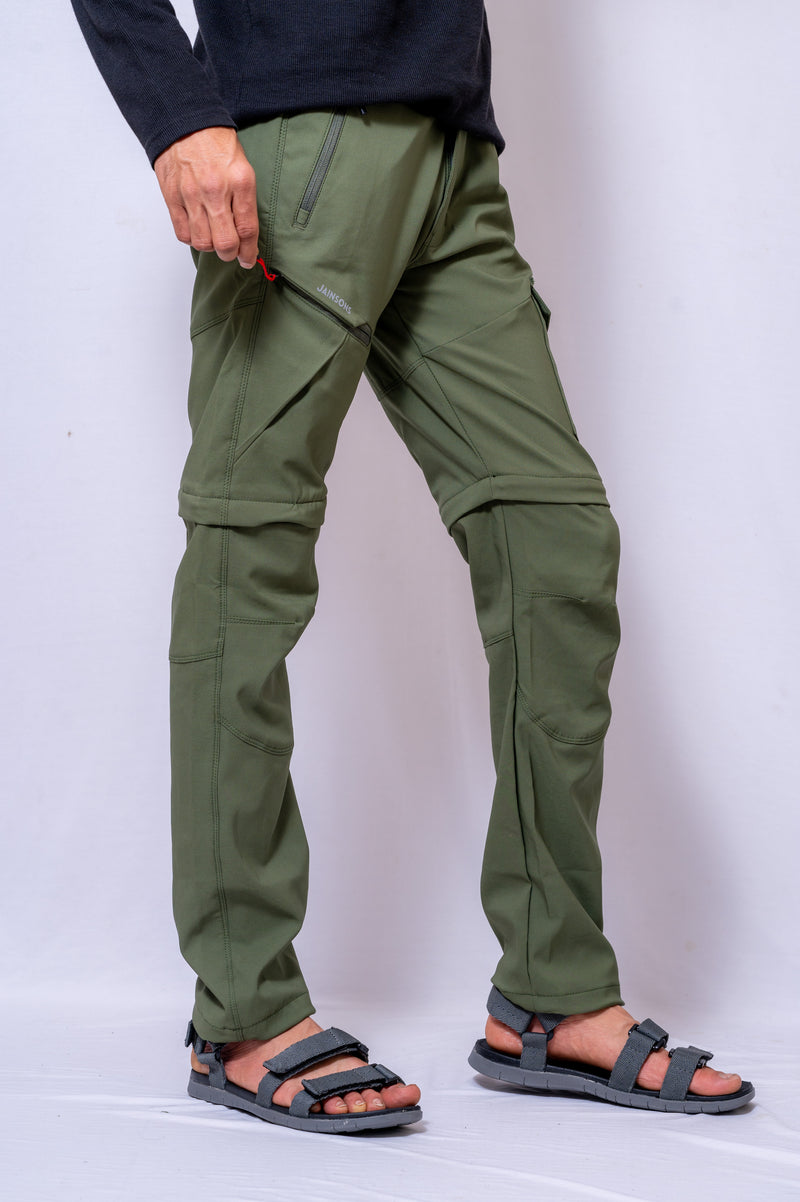 JAG Trail Explorer Trekking Pants | Convertible Travel & Hiking Pants | Olive