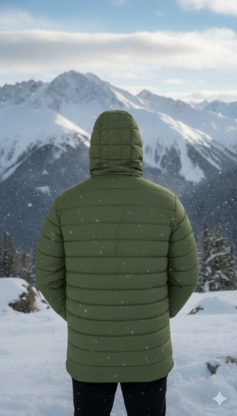 JAG Shivalik Series Minus 10 Polyfill Jacket | Heavy Insulation | Synthetic Polyfill | Made For Extreme | Ultra Light Weight | Peak Performance Gear