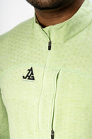 JAG Summit Seeker Series Full Sleeves Tshirt | UPF 50+ Protection | Hiking Tshirt | Trekking Tshirt | Light Green