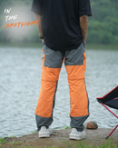 JAG TerraTrek Convertible Limited Edition Trekking Pant | Cosmic Orange | Bottom Zipper | Ultra Light Crush Fabric