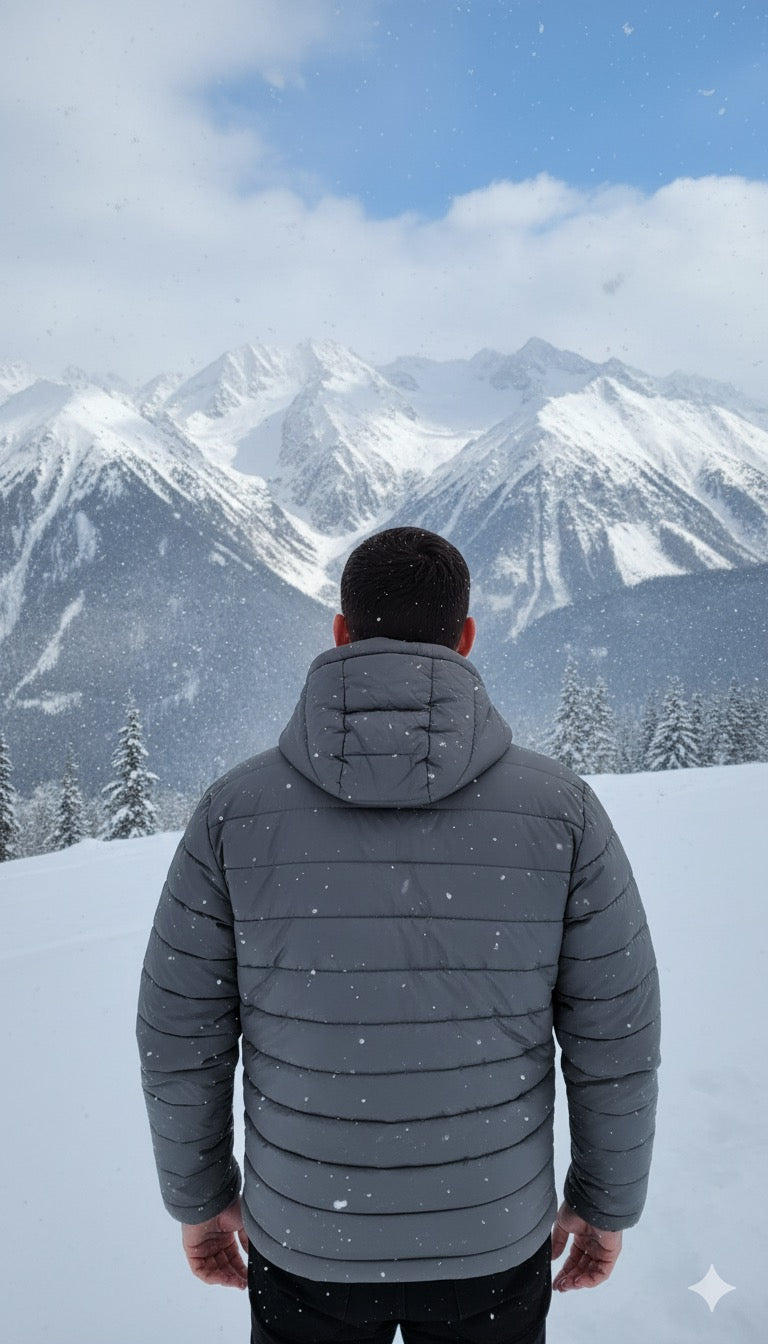 JAG Shivalik Series Minus 10 Polyfill Jacket | Heavy Insulation | Synthetic Polyfill | Made For Extreme | Ultra Light Weight | Peak Performance Gear