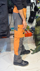 JAG TerraTrek Convertible Limited Edition Trekking Pant | Cosmic Orange | Bottom Zipper | Ultra Light Crush Fabric