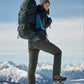 Himalayan Leopard Mt. Trishul Series Trekking & Hiking Pants | Snow Proof | Fleece Inside | Unisex Design | Bonded Fleeced Fabric | Snow Trekking Pants | Triple Layered Fabric | Men & Women