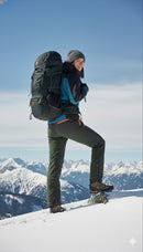 Himalayan Leopard Mt. Trishul Series Trekking & Hiking Pants | Snow Proof | Fleece Inside | Unisex Design | Bonded Fleeced Fabric | Snow Trekking Pants | Triple Layered Fabric | Men & Women