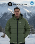 JAG Shivalik Series Minus 10 Polyfill Jacket | Heavy Insulation | Synthetic Polyfill | Made For Extreme | Ultra Light Weight | Peak Performance Gear