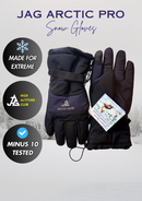 JAG Arctic Pro Snow Gloves | 100% Waterproof | Minus 10 Tested Gloves | Intense Warm Tech