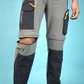 JAG Aerofit Convertible Travel & Hiking Pants | 5 Pocket Design | Stretchable Fabric | Deep Blue | Pants for Trekking
