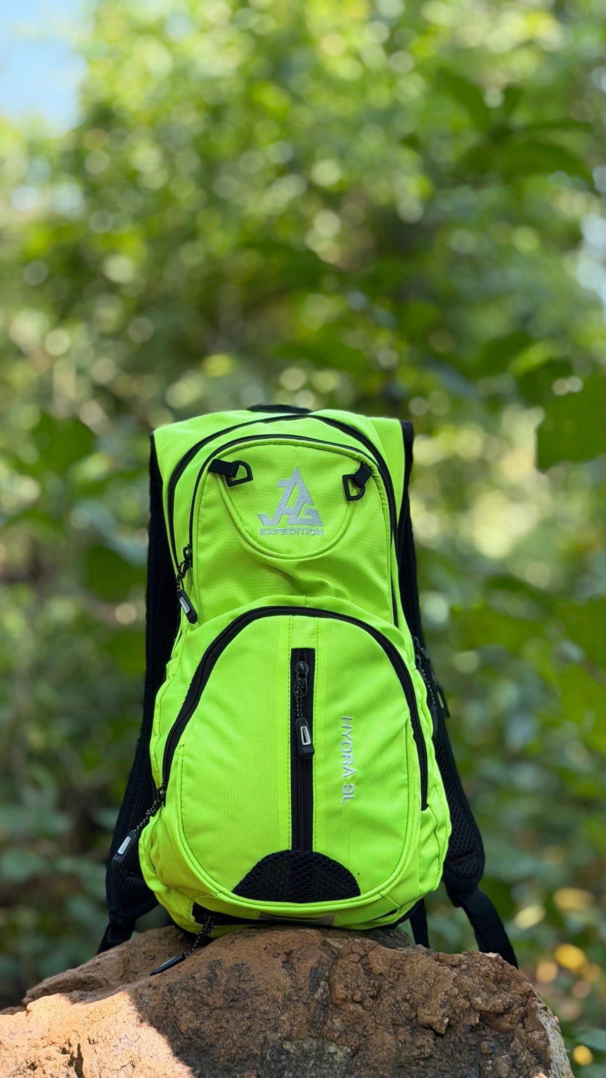 JAG Hydra 9L Hydration Bag and Backpack for Trail Running and Cycling | 9 Litres (Without Bladder)