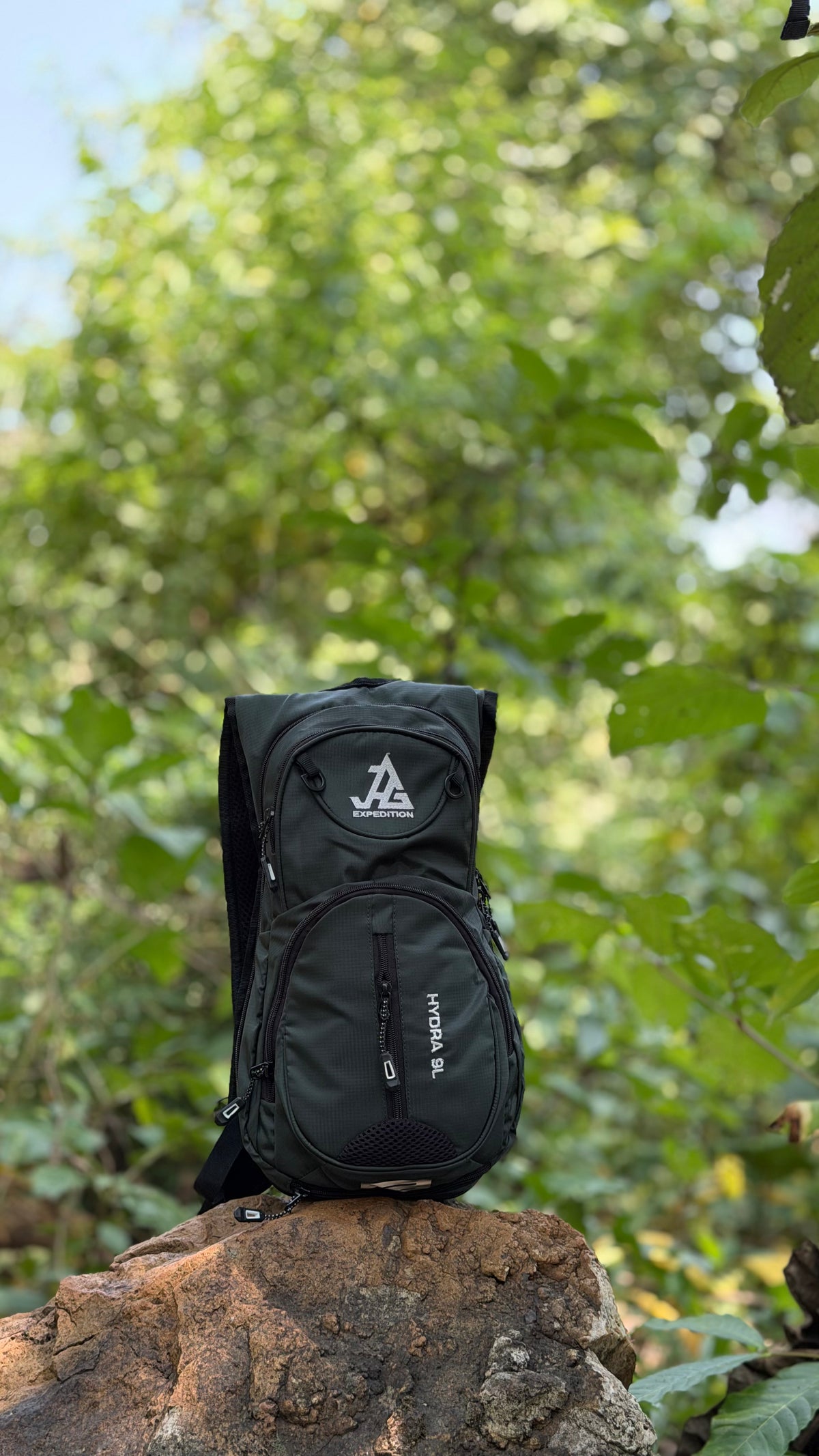 JAG Hydra 9L Hydration Bag and Backpack for Trail Running and Cycling | 9 Litres (Without Bladder)
