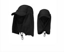 JAG|Sun Protection Cap with Face Mask & Neck Flap – UV Protection Hat for Hiking & Outdoor Travel