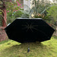Fully Automatic Jainsons Digital Print Luxe 3 Fold Umbrella | Flora White| Timeless Art