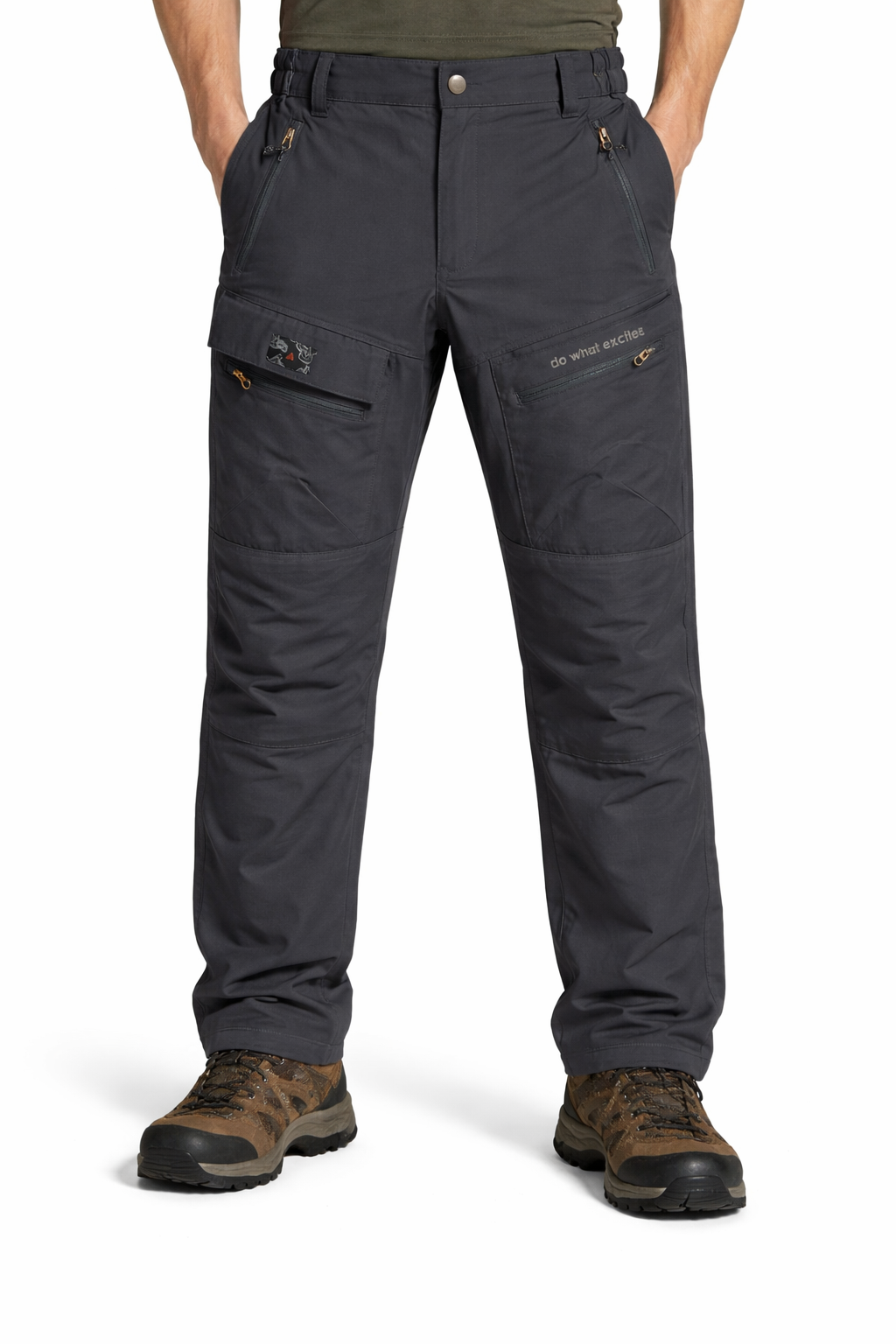 JAG Phantom Hiking & Trekking Pant | 7 Pocket Design | Quick Dry | 100% Breathable Fabric | Unisex Design