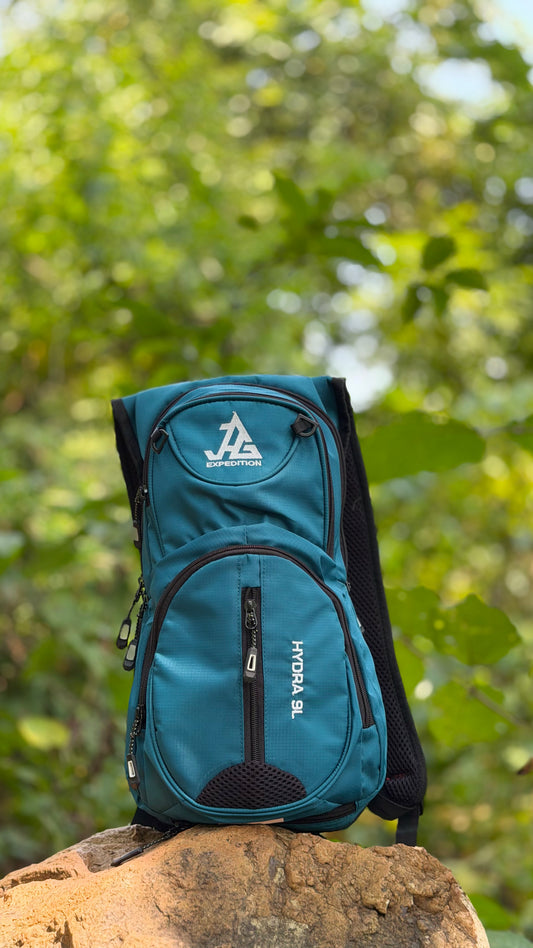 JAG Hydra 9L Hydration Bag and Backpack for Trail Running and Cycling | 9 Litres (Without Bladder)