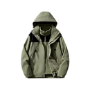 JAG Polar Pro Double Jacket | Fleece Jacket with Windcheater | All Weather | 3 in 1 | Olive
