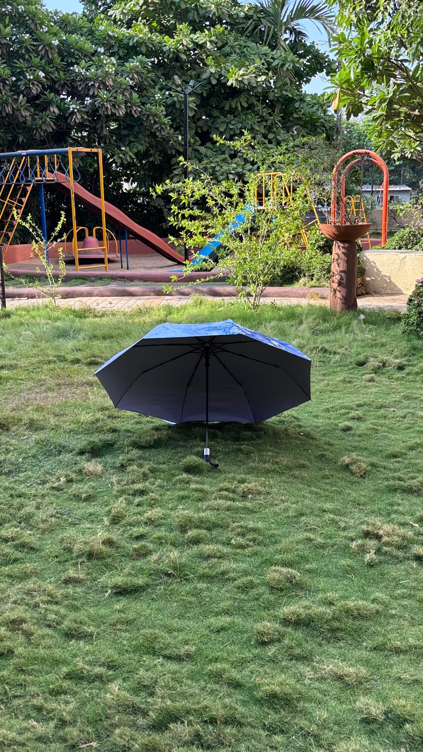 3 FOLD WOMENS DIGITAL FOLD UMBRELLA
