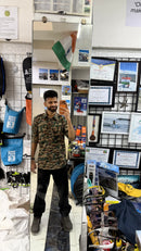 JAG Forest Ranger Travel & Safari Shirt | Digi Camo Print